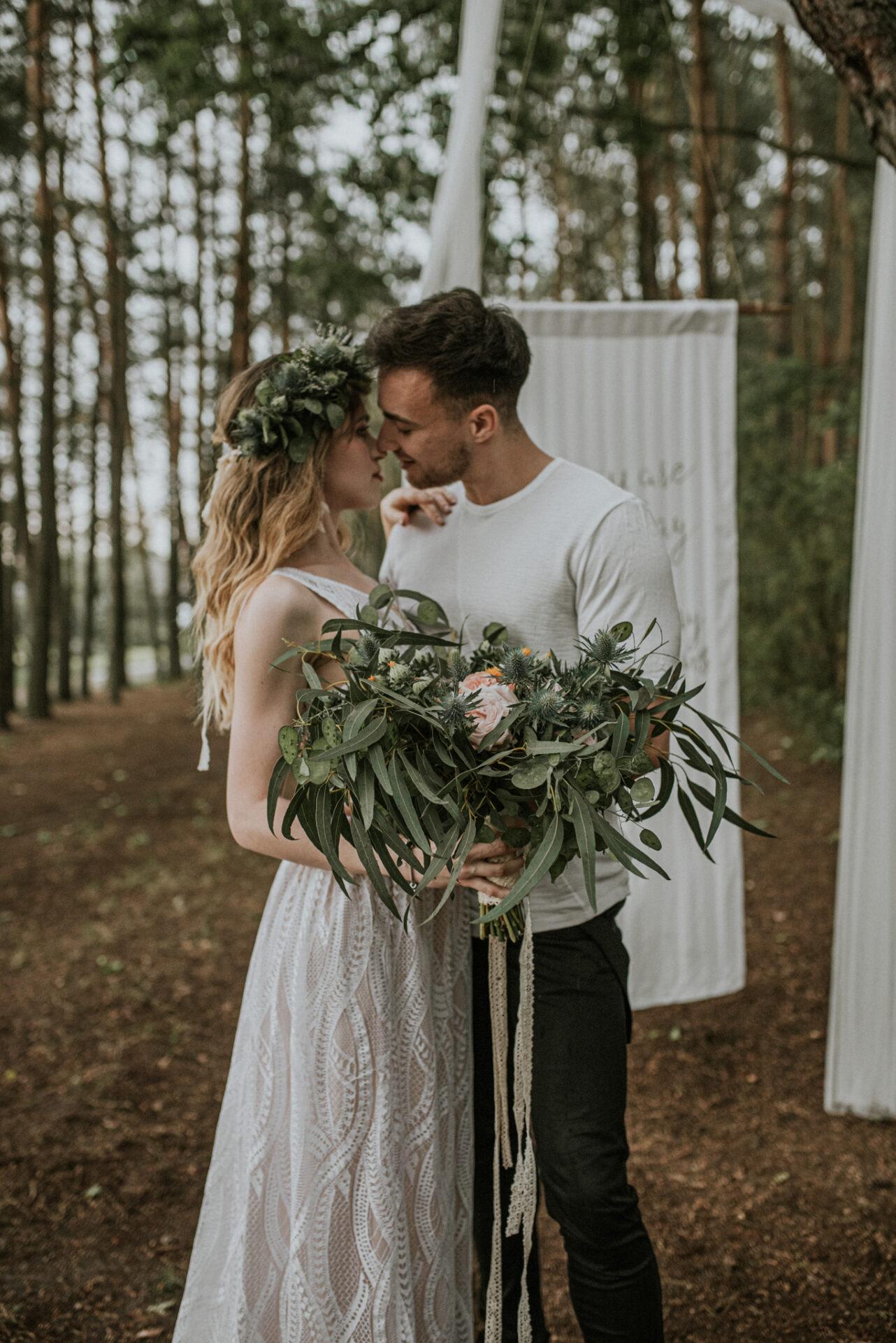 SAW 6208 Stylizowana sesja ślubna w stylu "Rock!"