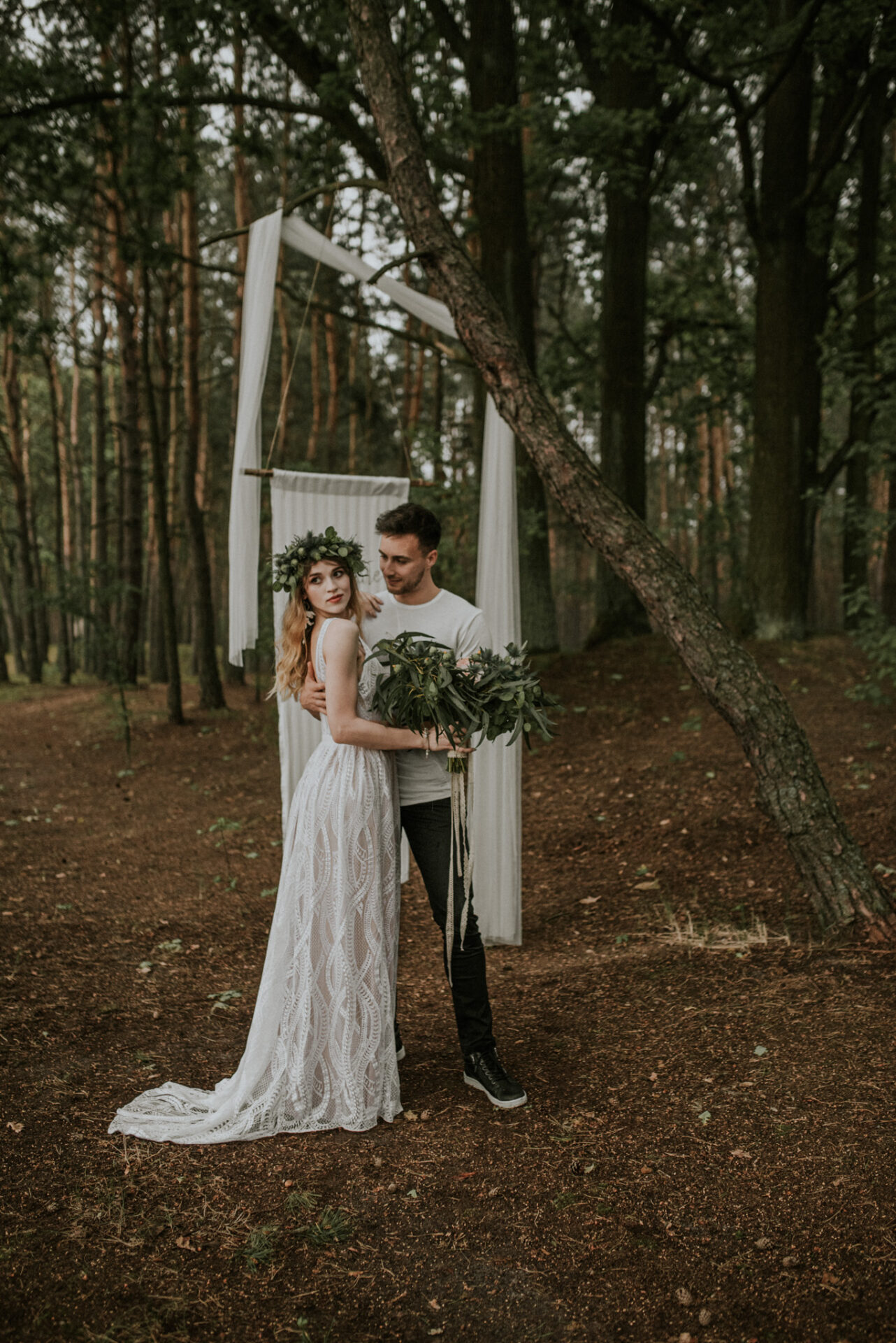 SAW 6214 Stylizowana sesja ślubna w stylu "Rock!"