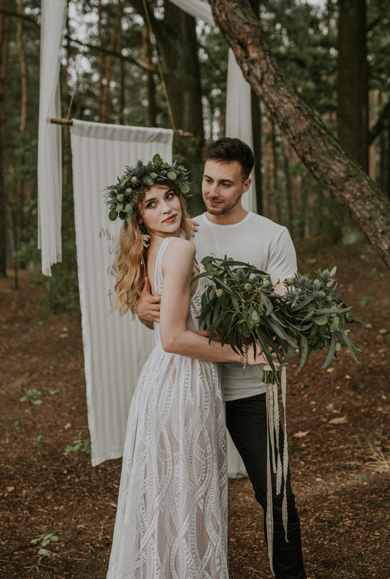 SAW 6218 Stylizowana sesja ślubna w stylu "Rock!"