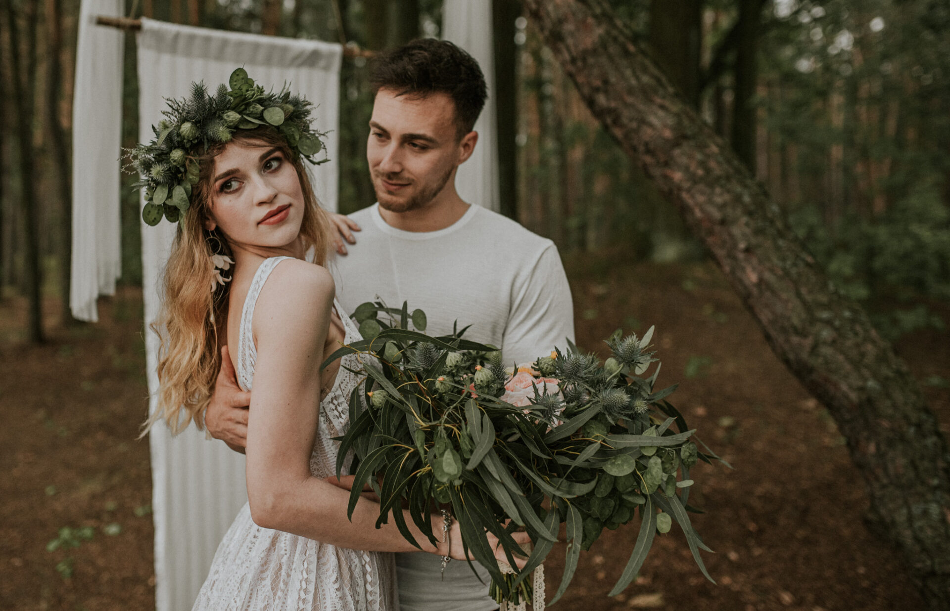 SAW 6219 Stylizowana sesja ślubna w stylu "Rock!"
