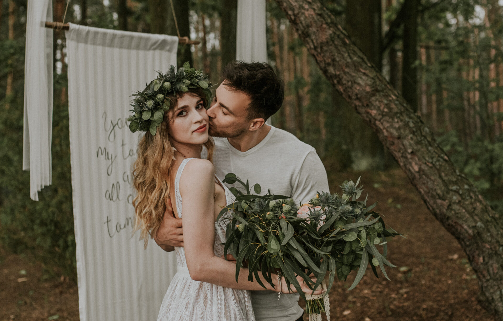 SAW 6221 Stylizowana sesja ślubna w stylu "Rock!"