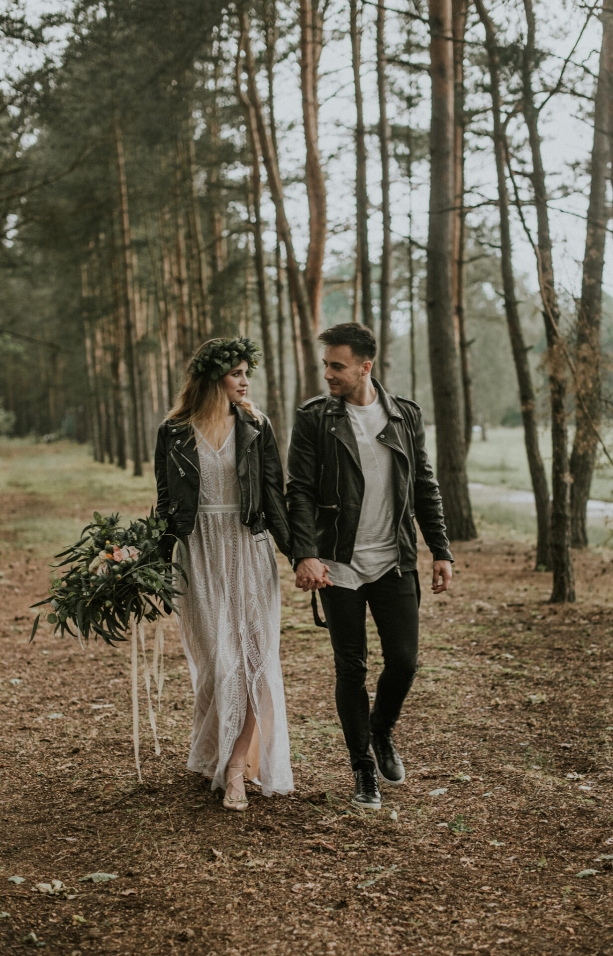 SAW 6367 Stylizowana sesja ślubna w stylu "Rock!"