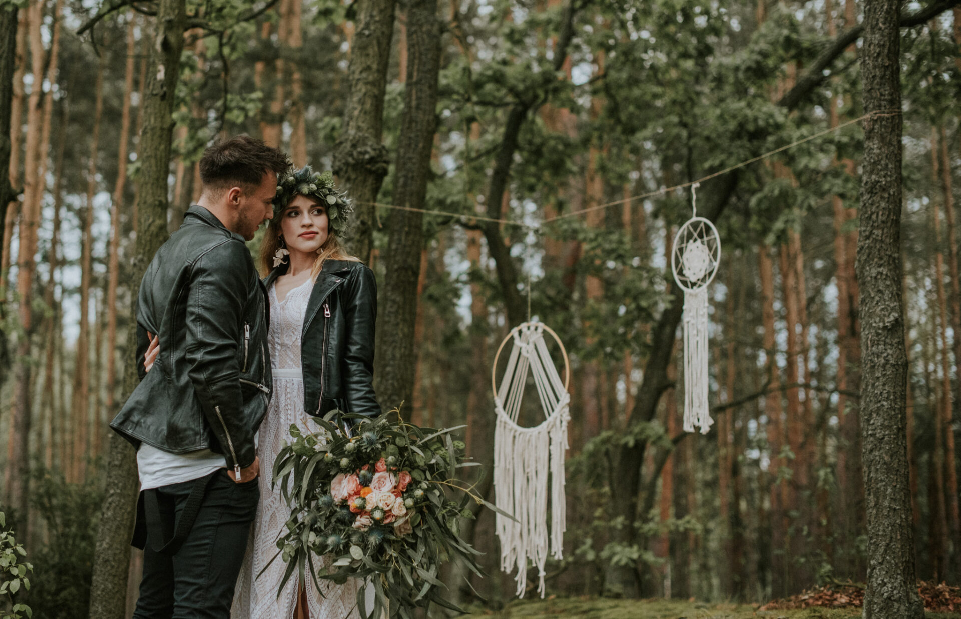 SAW 6426 Stylizowana sesja ślubna w stylu "Rock!"