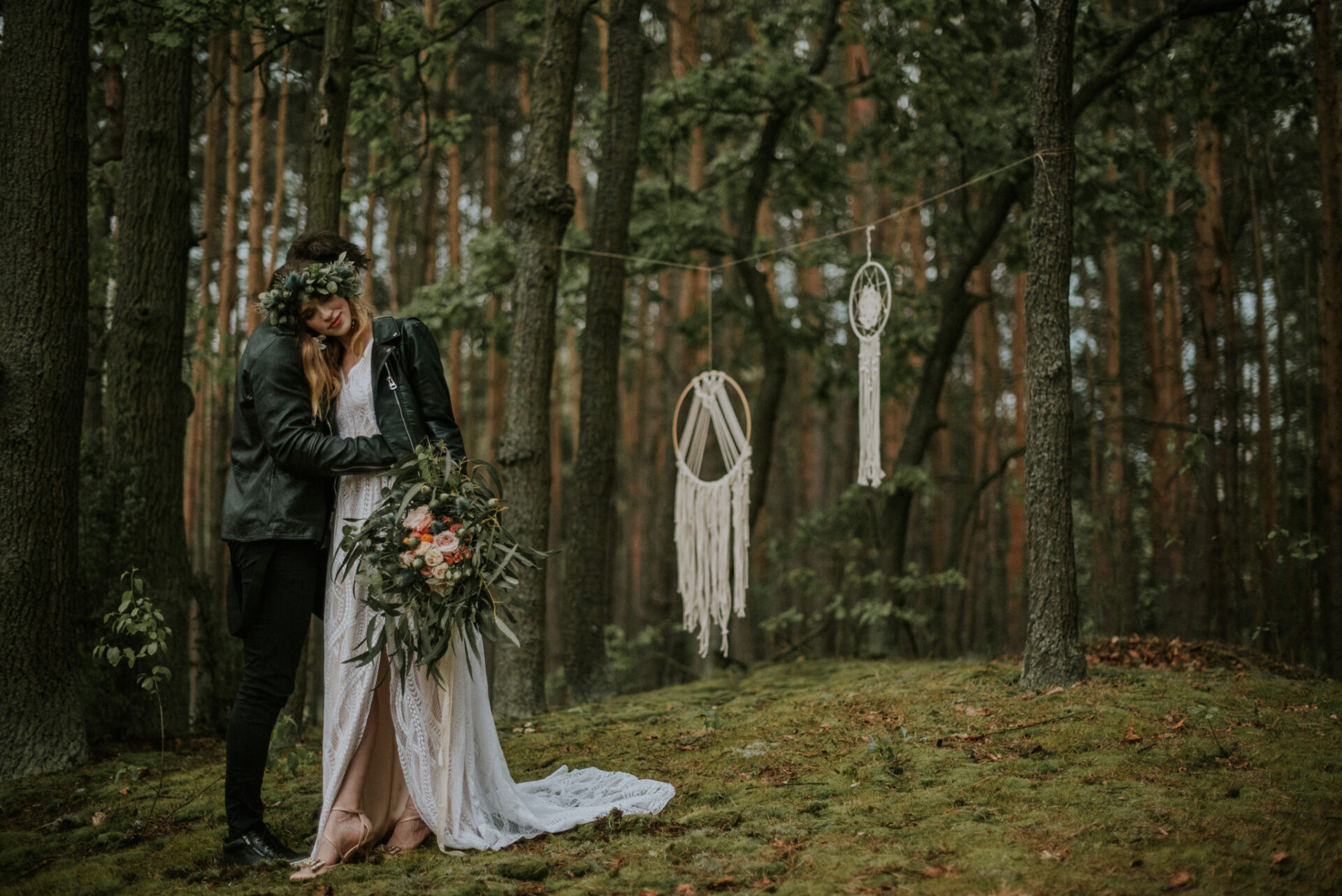 SAW 6470 Stylizowana sesja ślubna w stylu "Rock!"