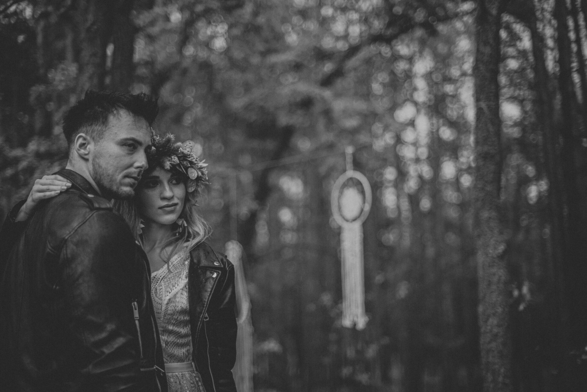 SAW 6497 Stylizowana sesja ślubna w stylu "Rock!"