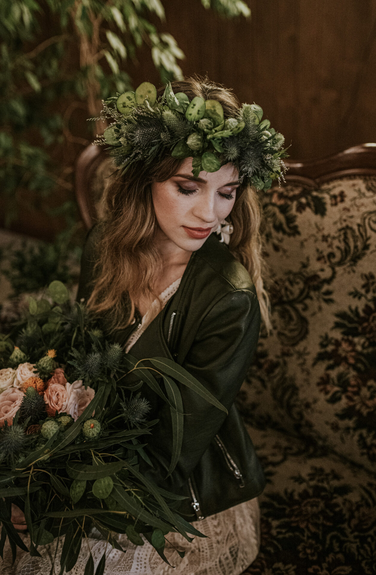 SAW 6953 Stylizowana sesja ślubna w stylu "Rock!"