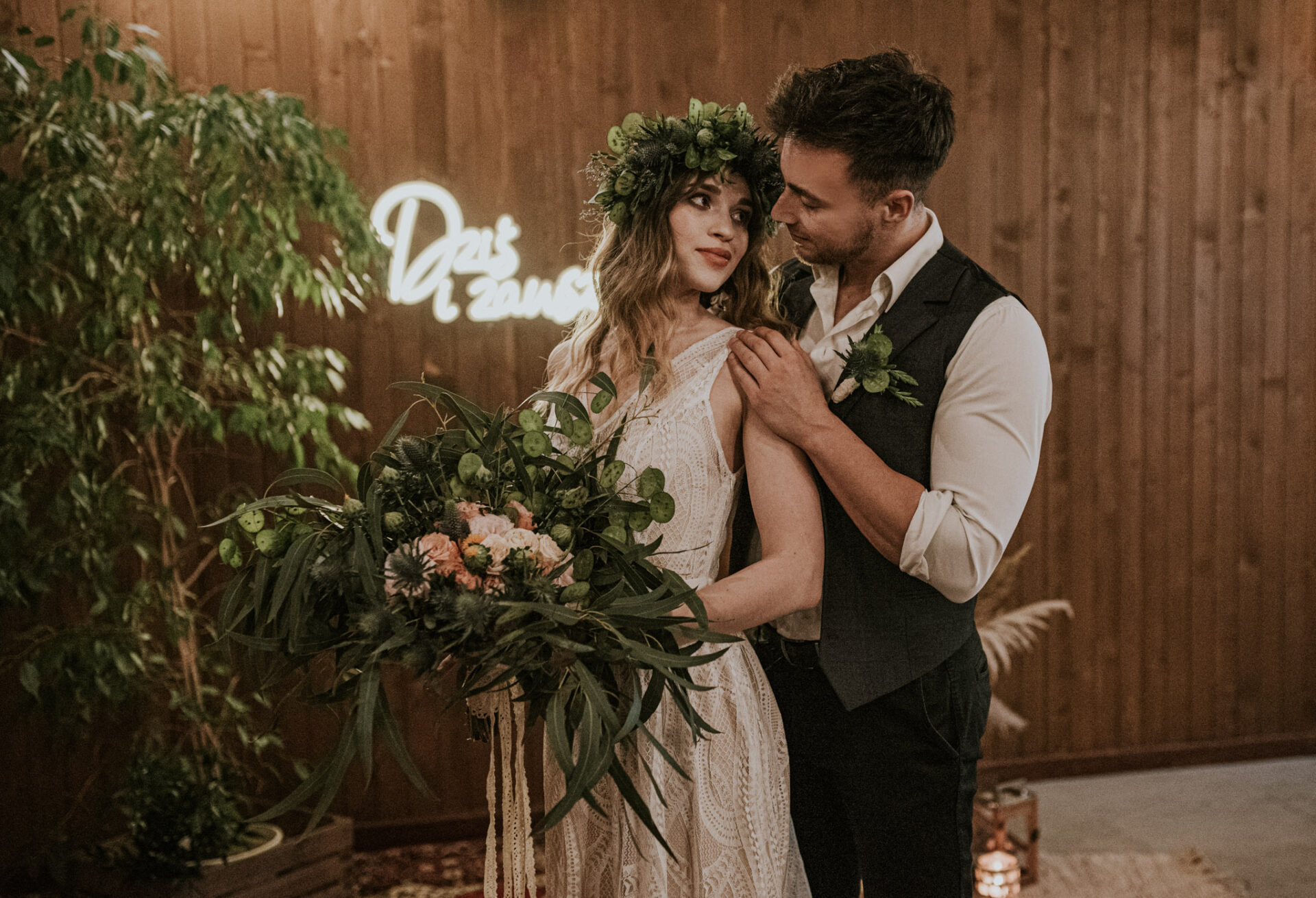 SAW 7006 Stylizowana sesja ślubna w stylu "Rock!"